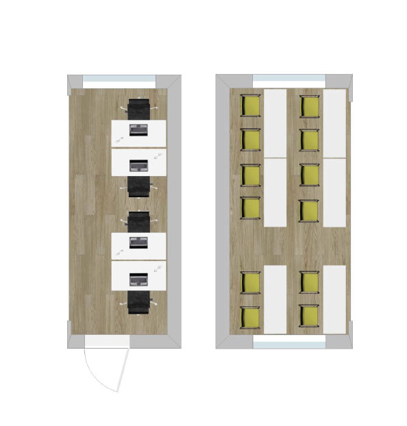 WOODCUBE Container Massivholz Modulhaus Basic Basismodell