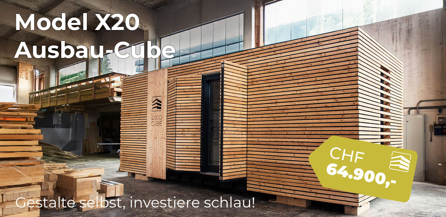 Wood Cube Ausbau Cube